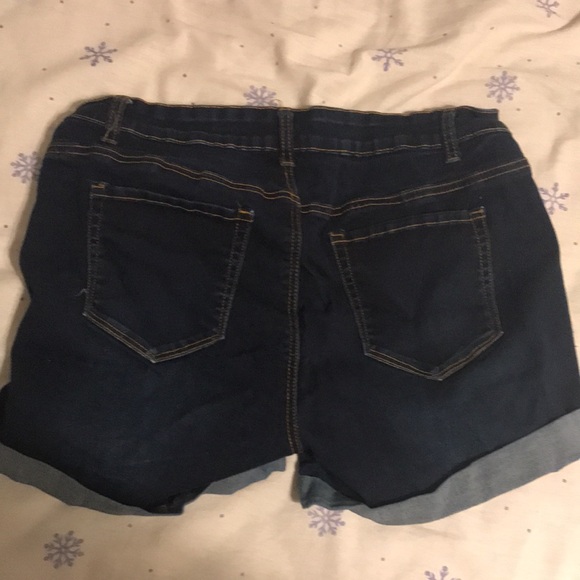 Blue jean high ride shorts for women! - Picture 2 of 4